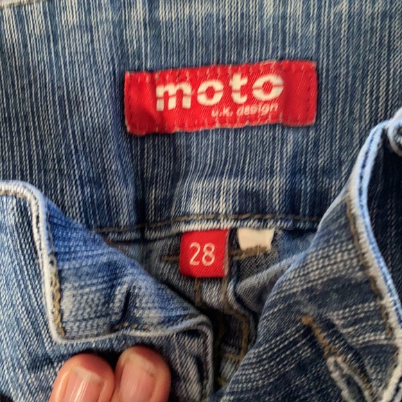 Moto Jeans size 28 - Picture 2 of 4